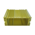 130*51 mm goldenes anozierter Aluminium -Extrusionsgehäuse für PCB